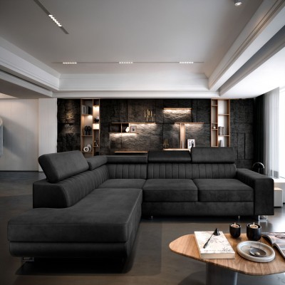 Narożnik NOLA L-S MONOLITH 95 do Salonu