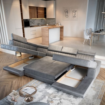 Narożnik SIENA L-S MONOLITH 77 do Salonu