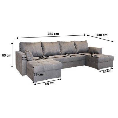 Narożnik NAKO MONOLITH 04 do Salonu