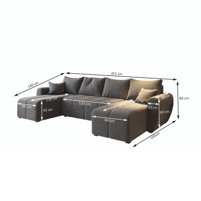 Narożnik MADISON U KRONOS 06 do Salonu