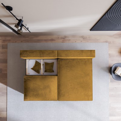 Narożnik FIORO M MONOLITH 48 do Salonu