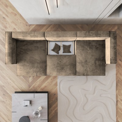 Narożnik SARMO M MONOLITH 09 do Salonu