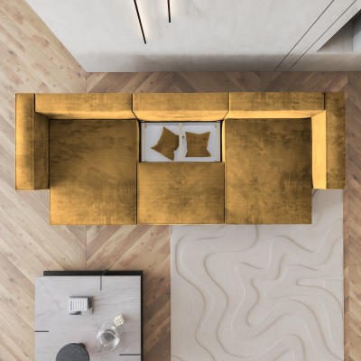 Narożnik SARMO M MONOLITH 48 do Salonu