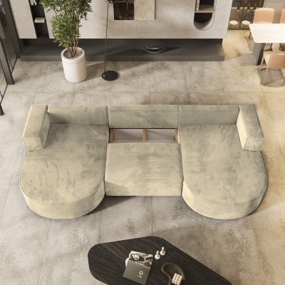 Narożnik VEZZO M MONOLITH 04 do Salonu