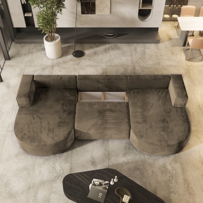 Narożnik VEZZO M MONOLITH 09 do Salonu