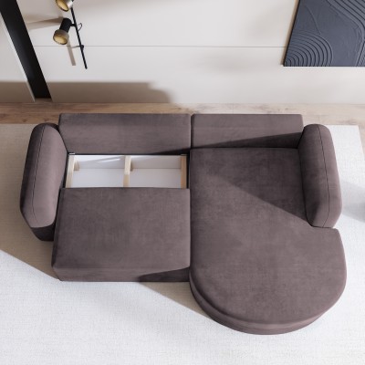 Narożnik AMILIA M R-S MONOLITH 62 do Salonu