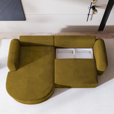 Narożnik AMILIA M L-S MONOLITH 48 do Salonu