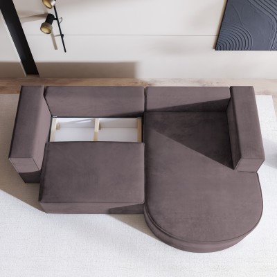 Narożnik SORELA M R-S MONOLITH 62 do Salonu