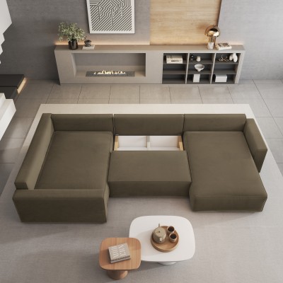 Narożnik VELAMI L-S MONOLITH 09 do Salonu