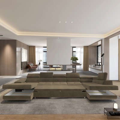 Narożnik TORIVA R-S MONOLITH 09 do Salonu