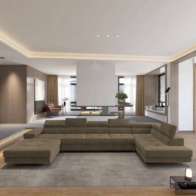 Narożnik TORIVA R-S MONOLITH 09 do Salonu