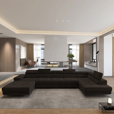 Narożnik TORIVA R-S MONOLITH 29 do Salonu