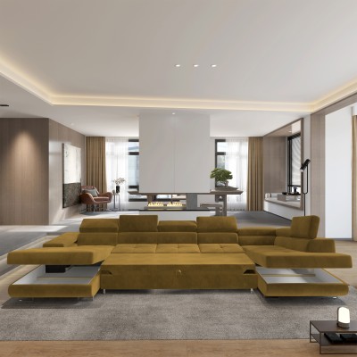 Narożnik TORIVA R-S MONOLITH 48 do Salonu