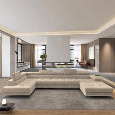 Narożnik TORIVA L-S MONOLITH 04 do Salonu