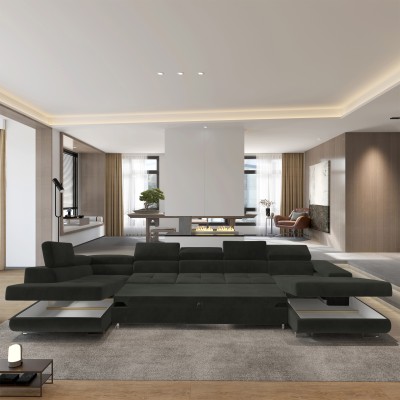 Narożnik TORIVA L-S MONOLITH 95 do Salonu