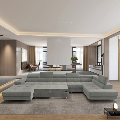 Narożnik VELORA R-S MONOLITH 84 do Salonu