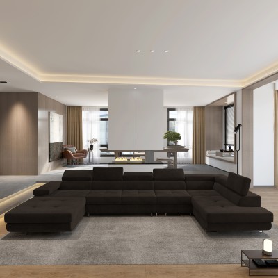 Narożnik VELORA R-S MONOLITH 29 do Salonu