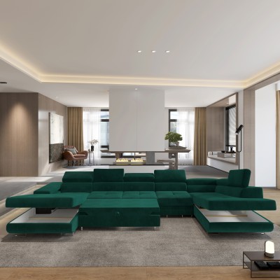 Narożnik VELORA R-S MONOLITH 37 do Salonu