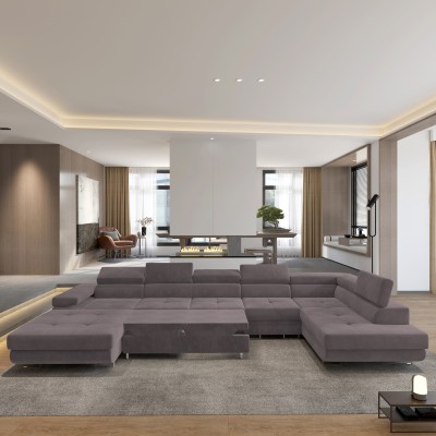 Narożnik VELORA R-S MONOLITH 62 do Salonu