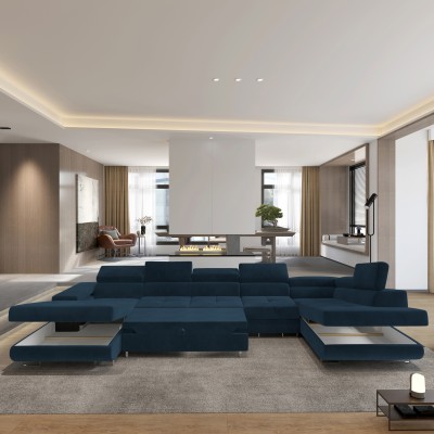 Narożnik VELORA R-S MONOLITH 77 do Salonu