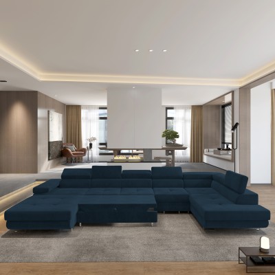 Narożnik VELORA R-S MONOLITH 77 do Salonu