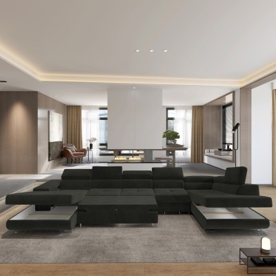 Narożnik VELORA R-S MONOLITH 95 do Salonu