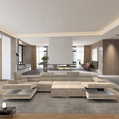 Narożnik VELORA L-S MONOLITH 04 do Salonu