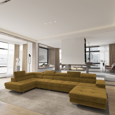 Narożnik VELORA L-S MONOLITH 48 do Salonu