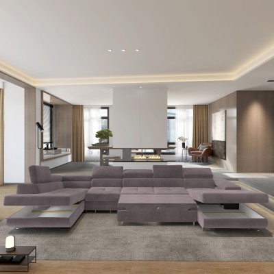 Narożnik VELORA L-S MONOLITH 62 do Salonu