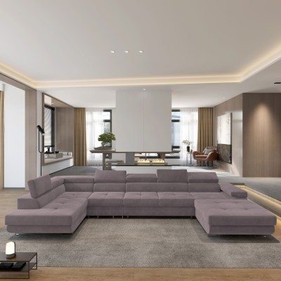 Narożnik VELORA L-S MONOLITH 62 do Salonu