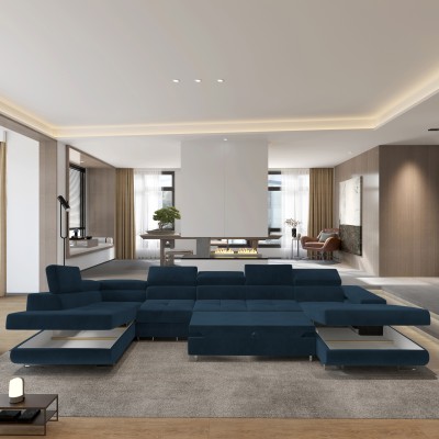 Narożnik VELORA L-S MONOLITH 77 do Salonu