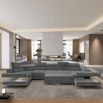 Narożnik VELORA L-S MONOLITH 85 do Salonu