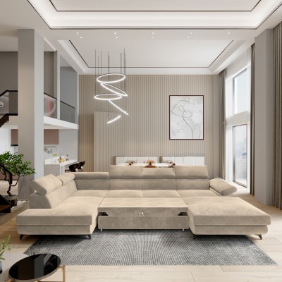 Narożnik RUBANO L-S MONOLITH 04 do Salonu