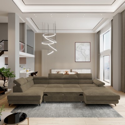 Narożnik RUBANO L-S MONOLITH 09 do Salonu