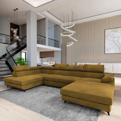 Narożnik RUBANO L-S MONOLITH 48 do Salonu