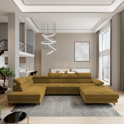 Narożnik RUBANO L-S MONOLITH 48 do Salonu