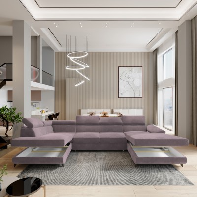 Narożnik RUBANO L-S MONOLITH 62 do Salonu