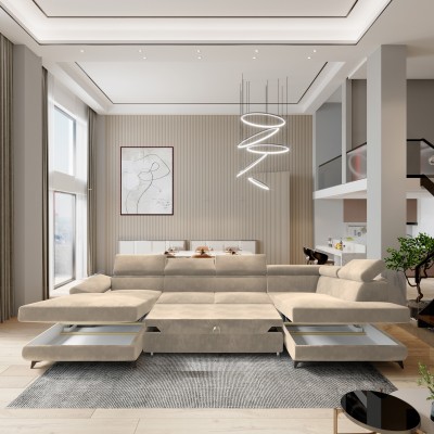 Narożnik RUBANO R-S MONOLITH 04 do Salonu