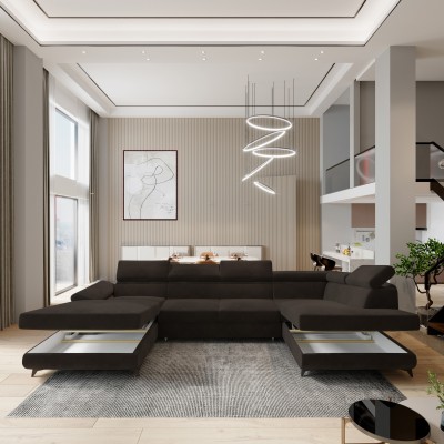 Narożnik RUBANO R-S MONOLITH 29 do Salonu