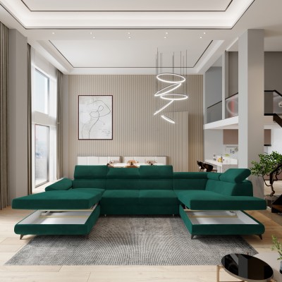 Narożnik RUBANO R-S MONOLITH 37 do Salonu