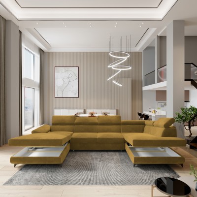 Narożnik RUBANO R-S MONOLITH 48 do Salonu