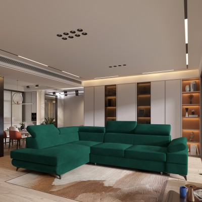 Narożnik FAVIEN L-S MONOLITH 37 do Salonu