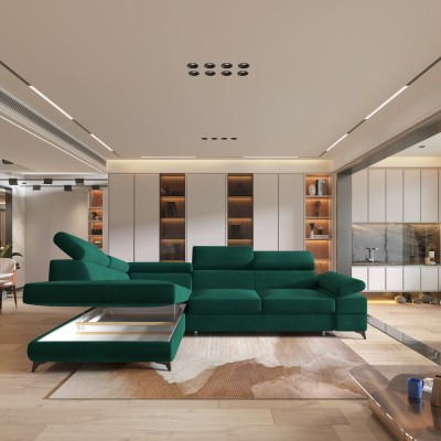 Narożnik FAVIEN L-S MONOLITH 37 do Salonu