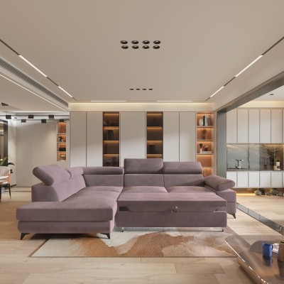 Narożnik FAVIEN L-S MONOLITH 62 do Salonu