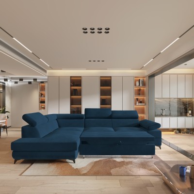 Narożnik FAVIEN L-S MONOLITH 77 do Salonu