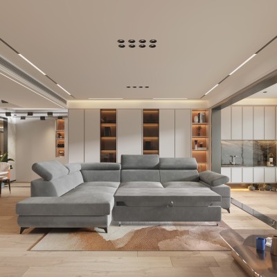 Narożnik FAVIEN L-S MONOLITH 84 do Salonu