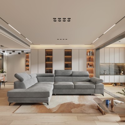 Narożnik FAVIEN L-S MONOLITH 84 do Salonu