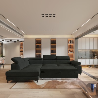 Narożnik FAVIEN L-S MONOLITH 95 do Salonu