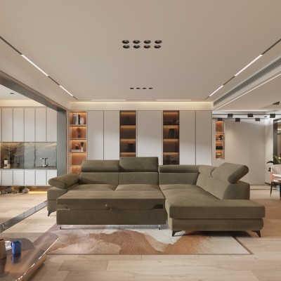 Narożnik FAVIEN R-S MONOLITH 09 do Salonu