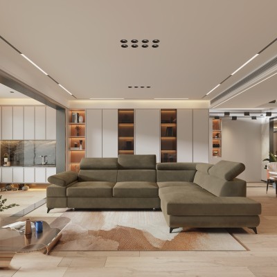 Narożnik FAVIEN R-S MONOLITH 09 do Salonu